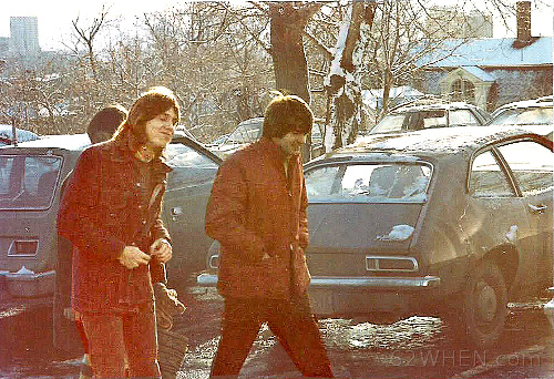 Early 70s Radio In Syracuse - Jeff Laurence and Jim Ashbery at 62 WHEN - 980 James Street