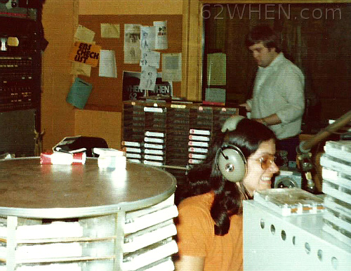 Early 70s Radio In Syracuse - Leigh Taylor and Pete McKay at 62 WHEN - 980 James Street Studios