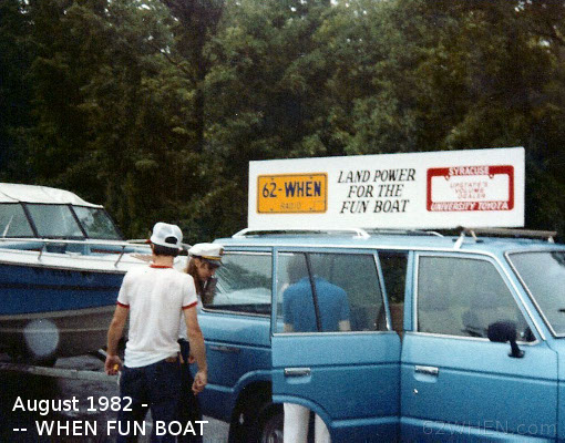 WHEN Radio Fun Boat 1982 - Syracuse